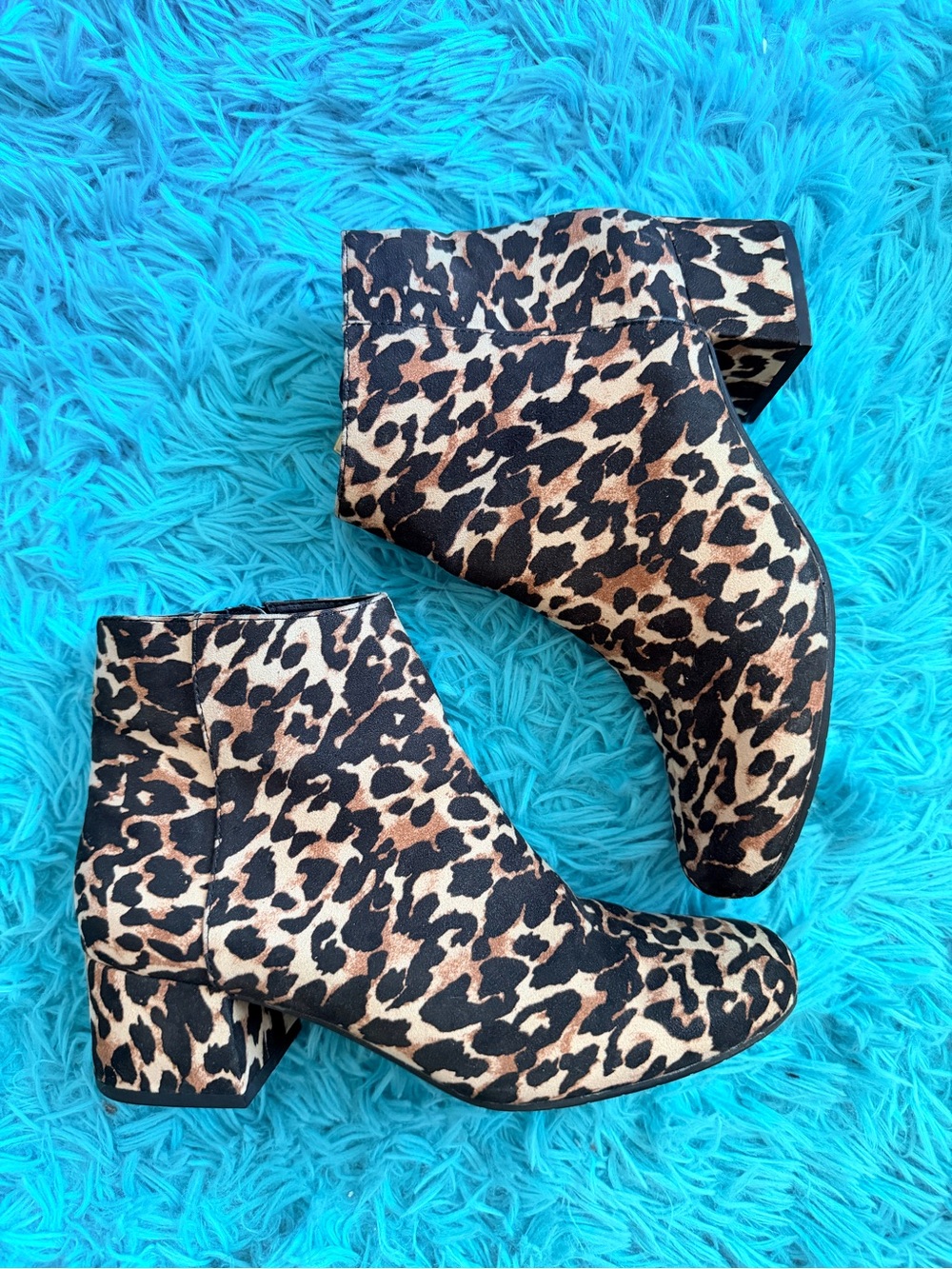 Kenneth Cole Reaction Leopard Boots
